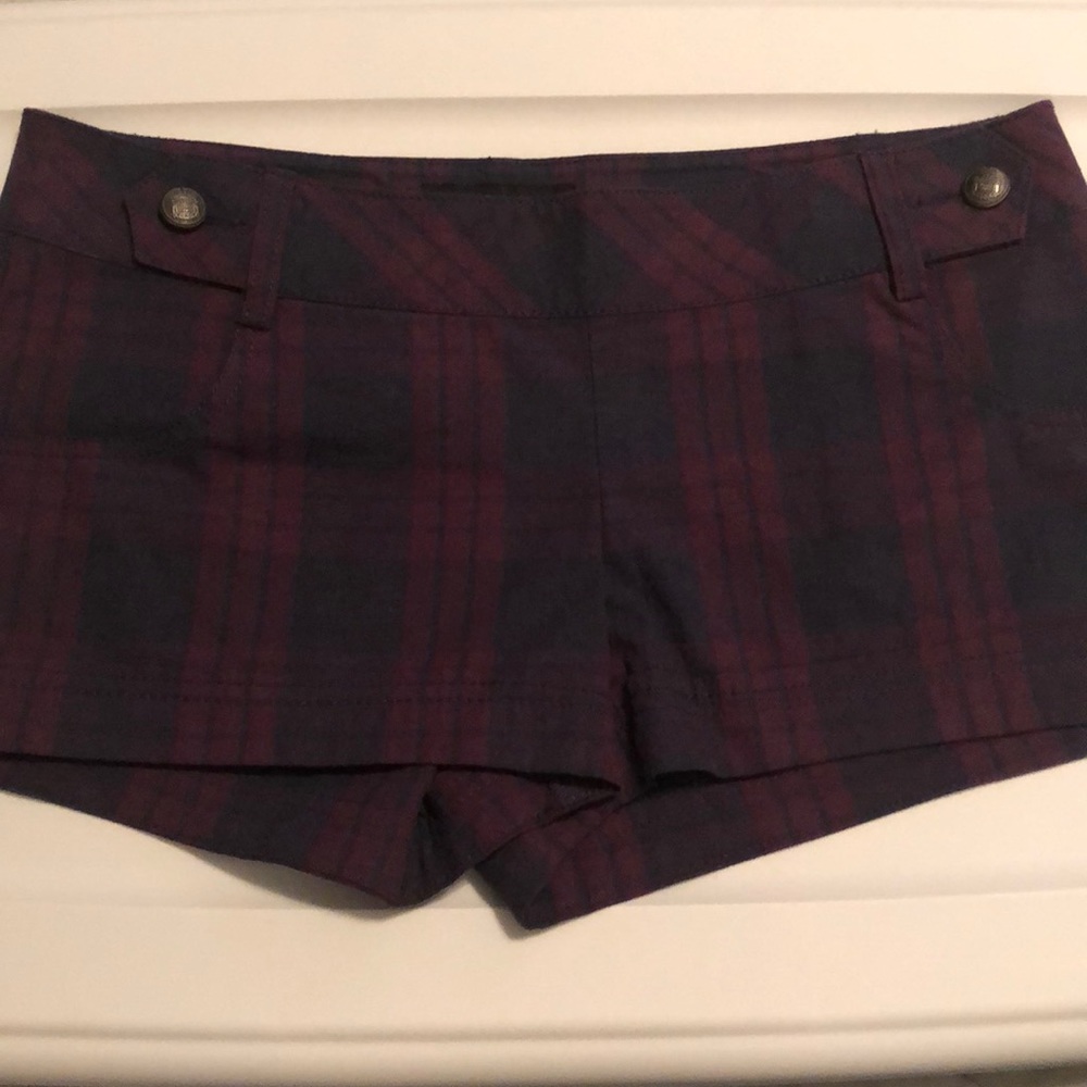 Guess dark violet/navy shorts sz 27 NWT